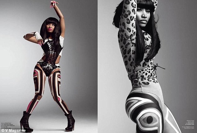 Reperes Nicki Minaj spocīgā fotosesija FOTO (Bilde 3)