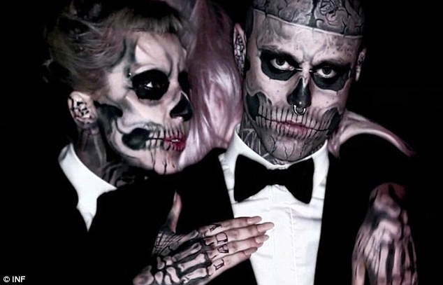 Kā pirms notetovēšanās izskatījās zombijs no Lady GaGa jaunā videoklipa FOTO (Bilde 1)