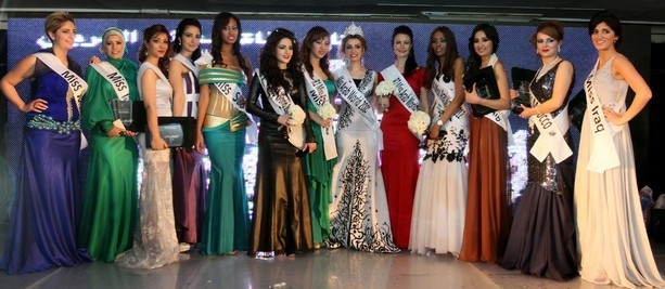 Kronēta konkursa "Miss Arābu pasaule - 2012" uzvarētāja  (Bilde 4)