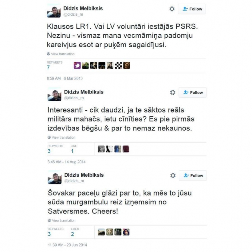 Skandalozais bēgļu fetišists Didzis Melbiksis nosaukts par deģenerātu un mēslu (Bilde 1)