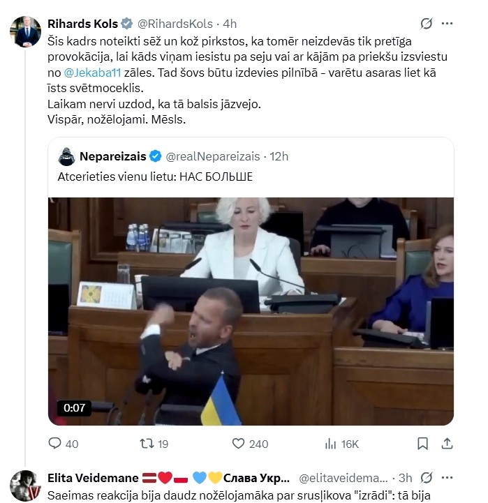 Alvis Hermanis: Ja rosļikovu nenoņems no trases, tad gaidiet tankus Rīgas ielās jau drīz (Bilde 1)