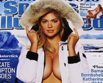 Keita Aptone izģērbusies žurnāla „Sports Illustrated” vākam FOTO